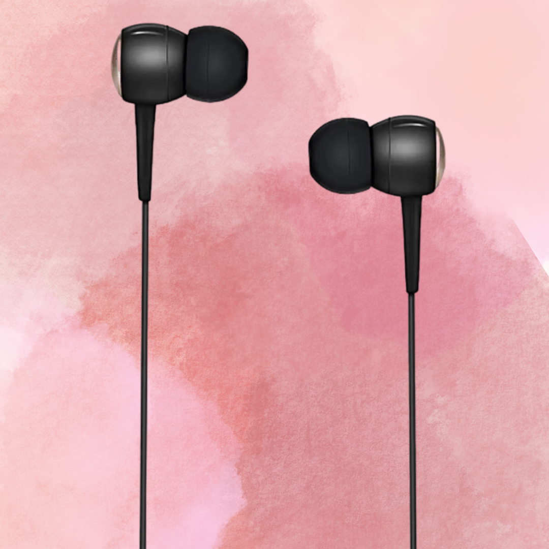 Pink Watercolor Painting Love Quote Valentine's Day Instagram Post Hoco earphones M19