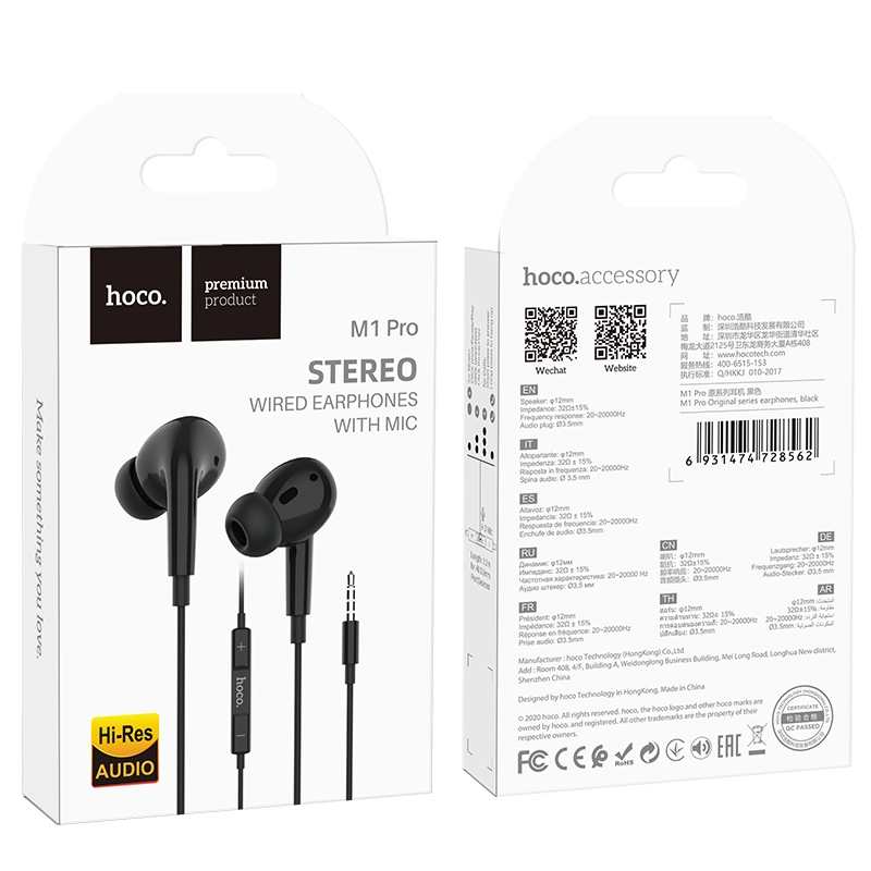 Hoco earphones M1 Pro. Hoco earphones M1 Pro.