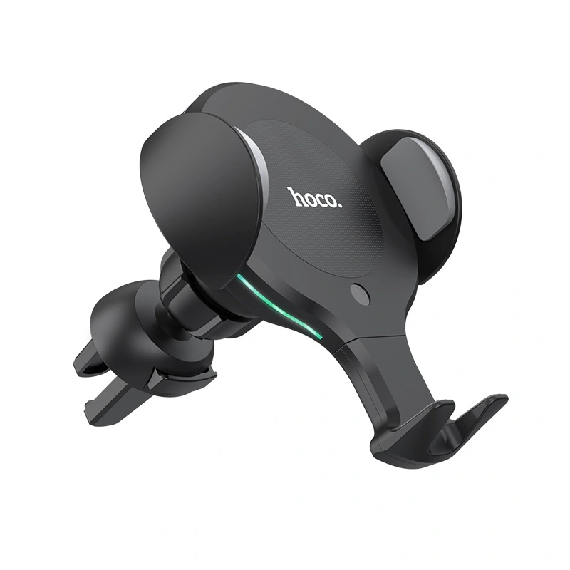 hoco-ca60-aspiring-infrared-sensor-wireless-charging-car-holder-front wireless chargers
